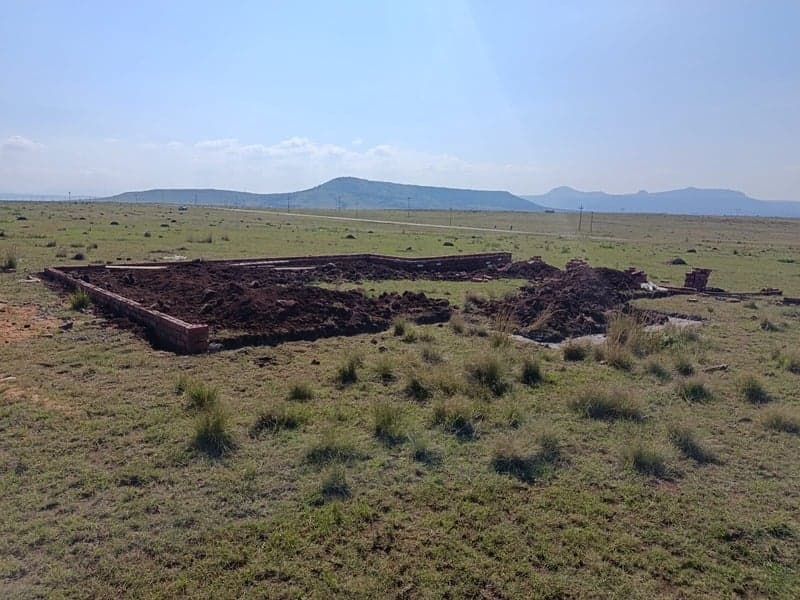 Foundation work across the New Hope development
